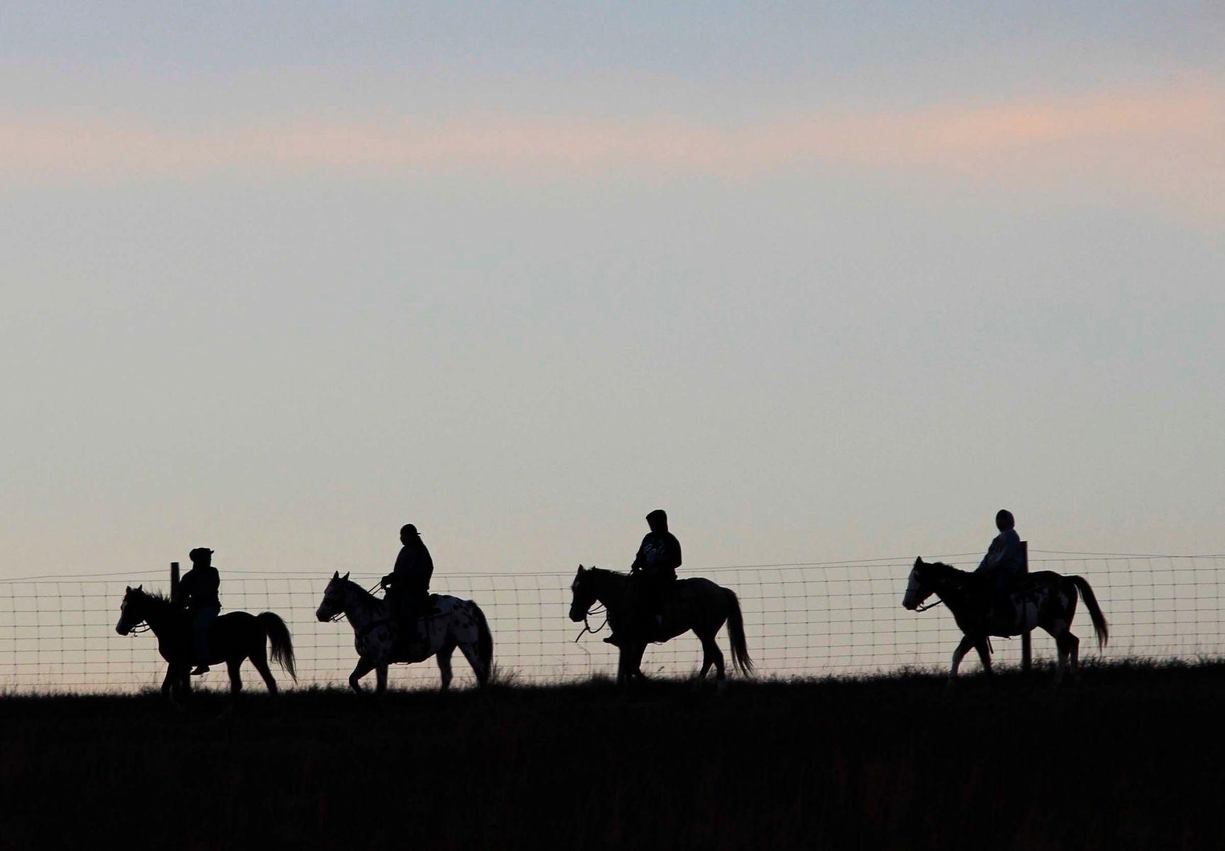 Horseback at Standing Rock